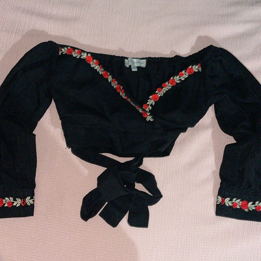 Herencia Clothing Floral Crop Top